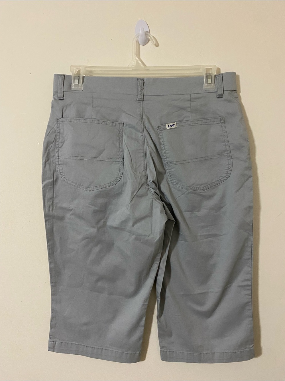 Lee Ultra Lux Comfort Flex Skimmer Utility Capris Size 14M NWT - Picture 7 of 12